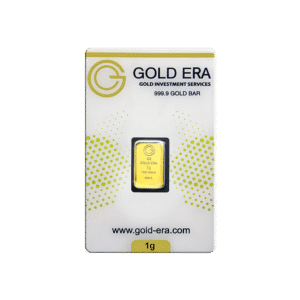 Gold Era Fine Gold Bar – 1g (24K, 999.9 Purity) – Premium Investment Bullion